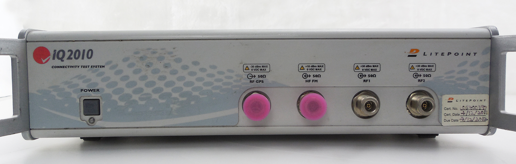 LitePoint IQ2010 Multi-communication connectivity test