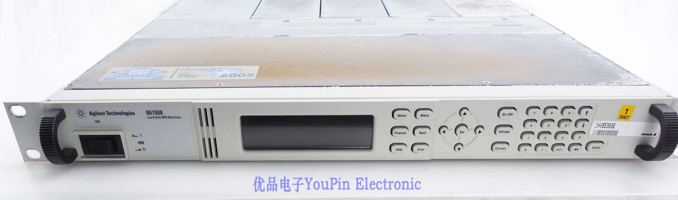 Keysight(Agilent) N6700B Low-Profile Modular Power System Mainframe